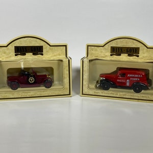 Days Gone Vintage Die Cast Models, 1907 Rolls Royce Silver Ghost, 1939 Chevy John Bull
