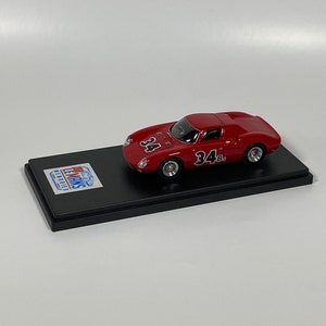 Bespoke 1/43 24hr LeMans Blood Red Ferrari 250 LM