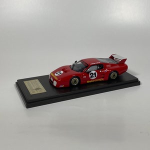 Vintage Diecast 1/43 Ferrari BB 512 LM, modelo coleccionable