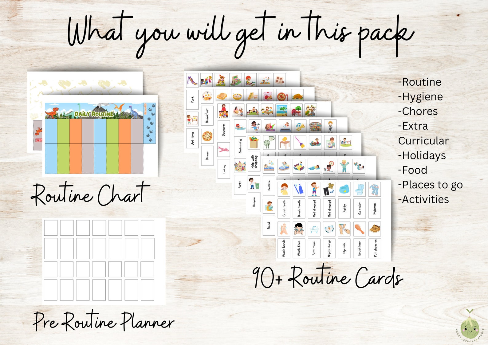 Flip Chart for Toddlers Routine Chart for Kids Chore Chart for Kids