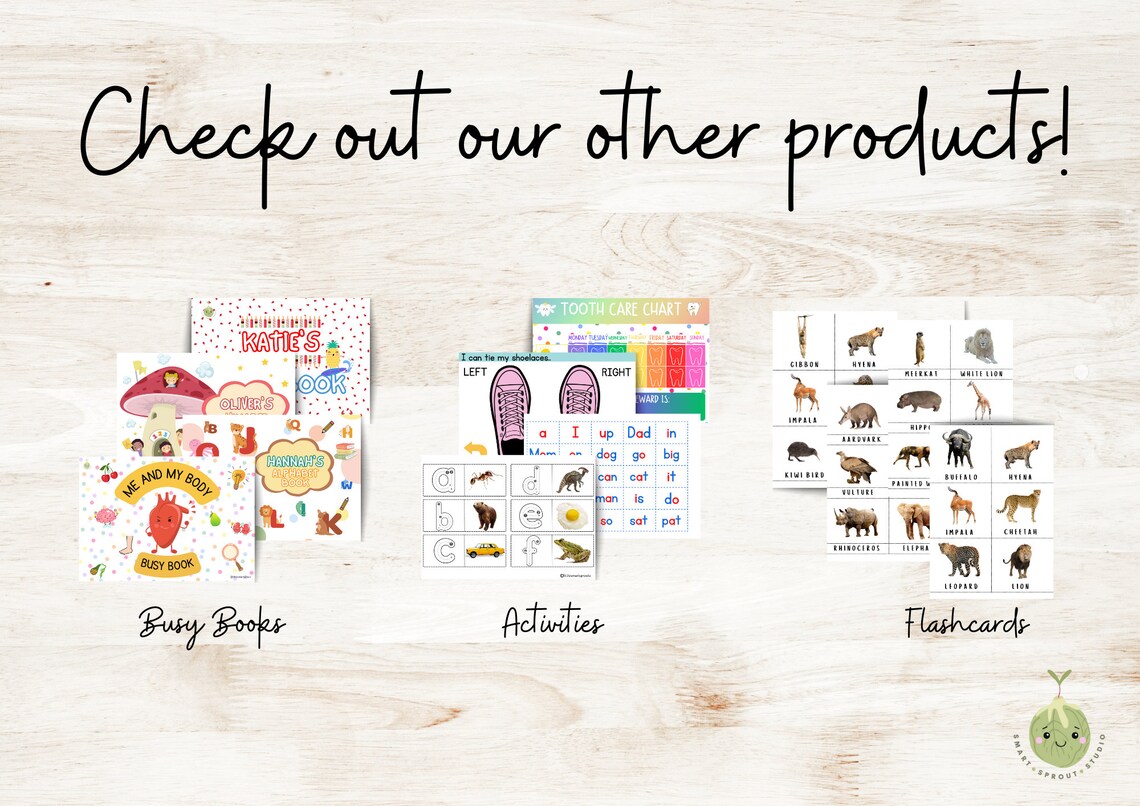 Animal Educational Activities for Preschool Predator and Prey Animal ...