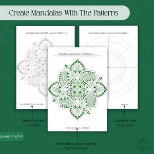 Intricate Mandala Patterns for Tracing Printable Mandala Practice Sheet ...