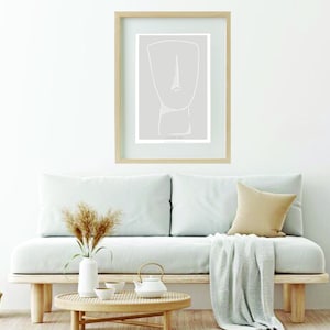 Cycladic art - the pondering face