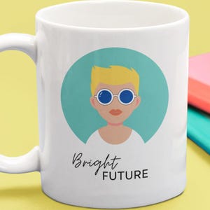 Bright Future Mug Gift, Exam Gift, Graduation Gift, University, New Job Gift, Next Chapter, New School, Empowering Gift, Congratulations