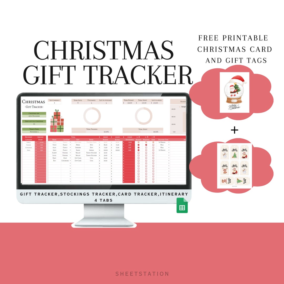 Christmas Present Tracker 