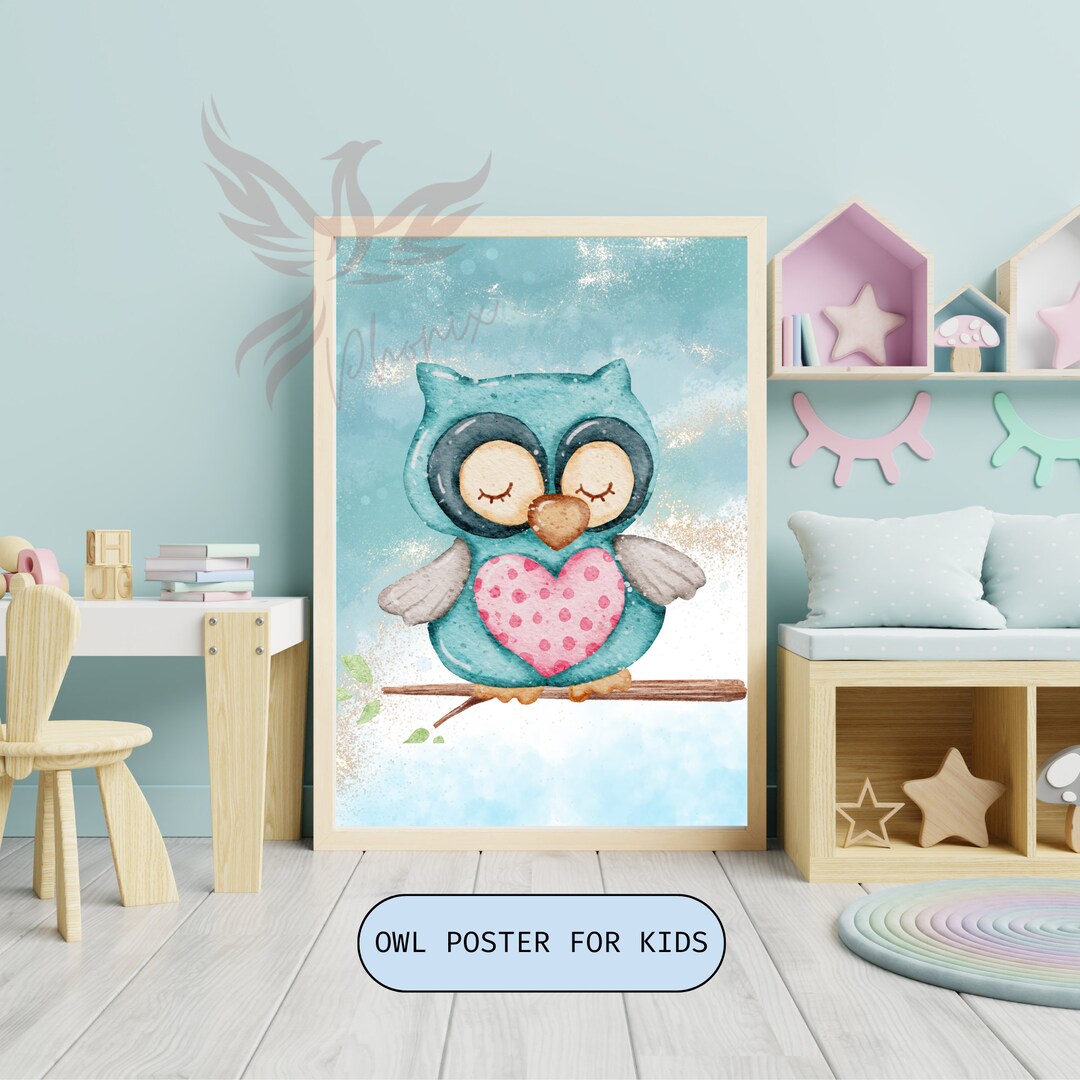 Baby Animal Wall Art for Kids Room L Printable Set of 4 Animal L ...