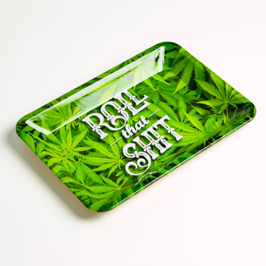 Rolling Tray Weed Rolling Tray Rolling Tray Cute Marijuana Etsy