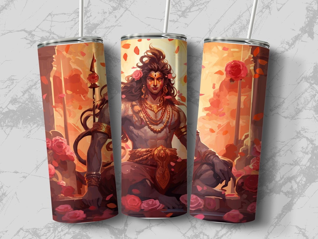 Lord Shiva Tumbler Wrap Shiv Tumbler Designs Hindi Indian Etsy