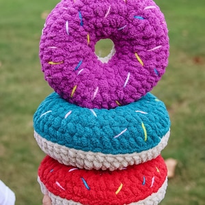 Crochet Fun Sprinkle Donuts