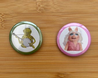 The Muppets Pin Badge Set | Button Badge | Pins | Muppets | Film Pin |