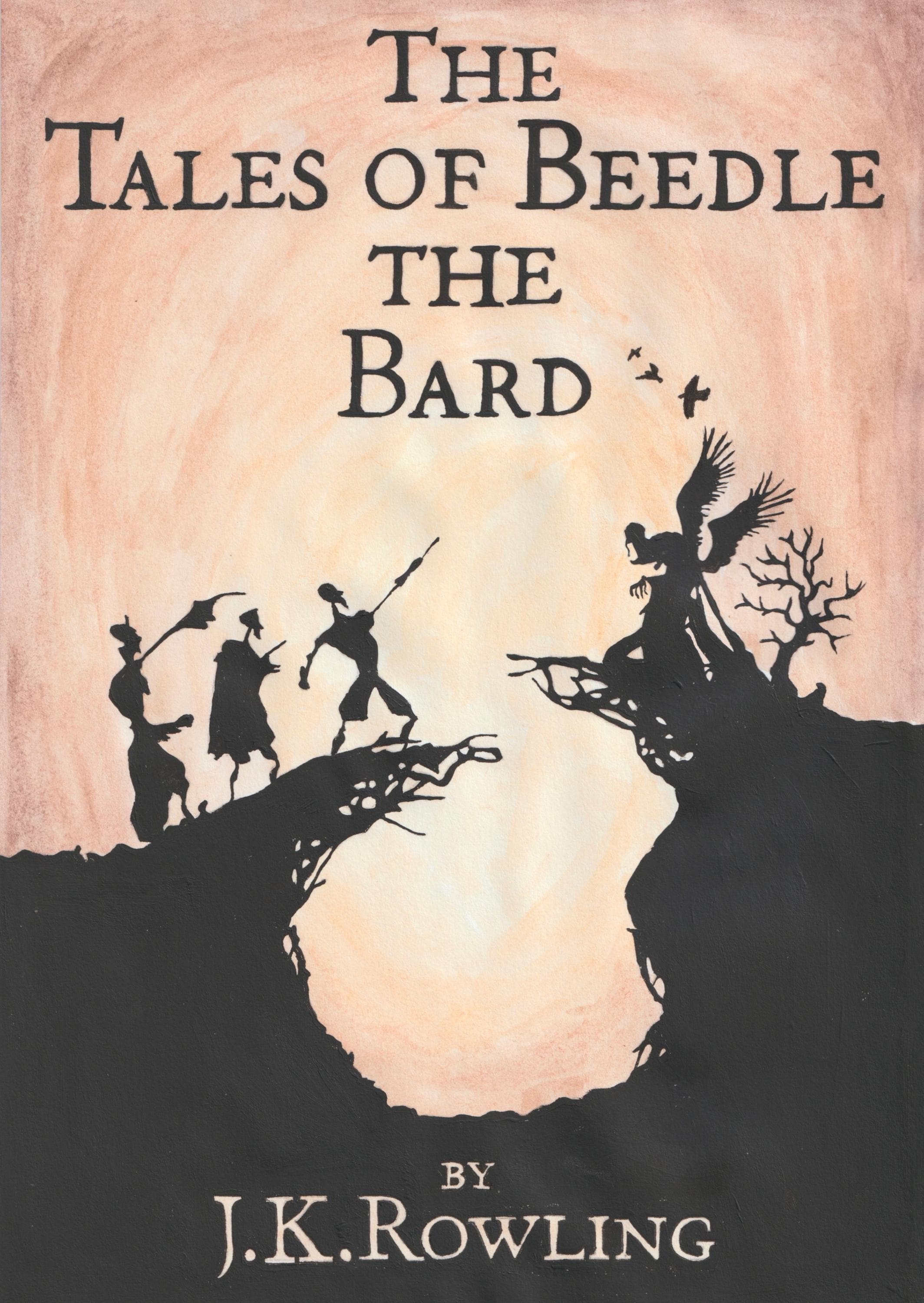 The Tales of Beedle the Bard Book Cover Art Print - Movie & Film