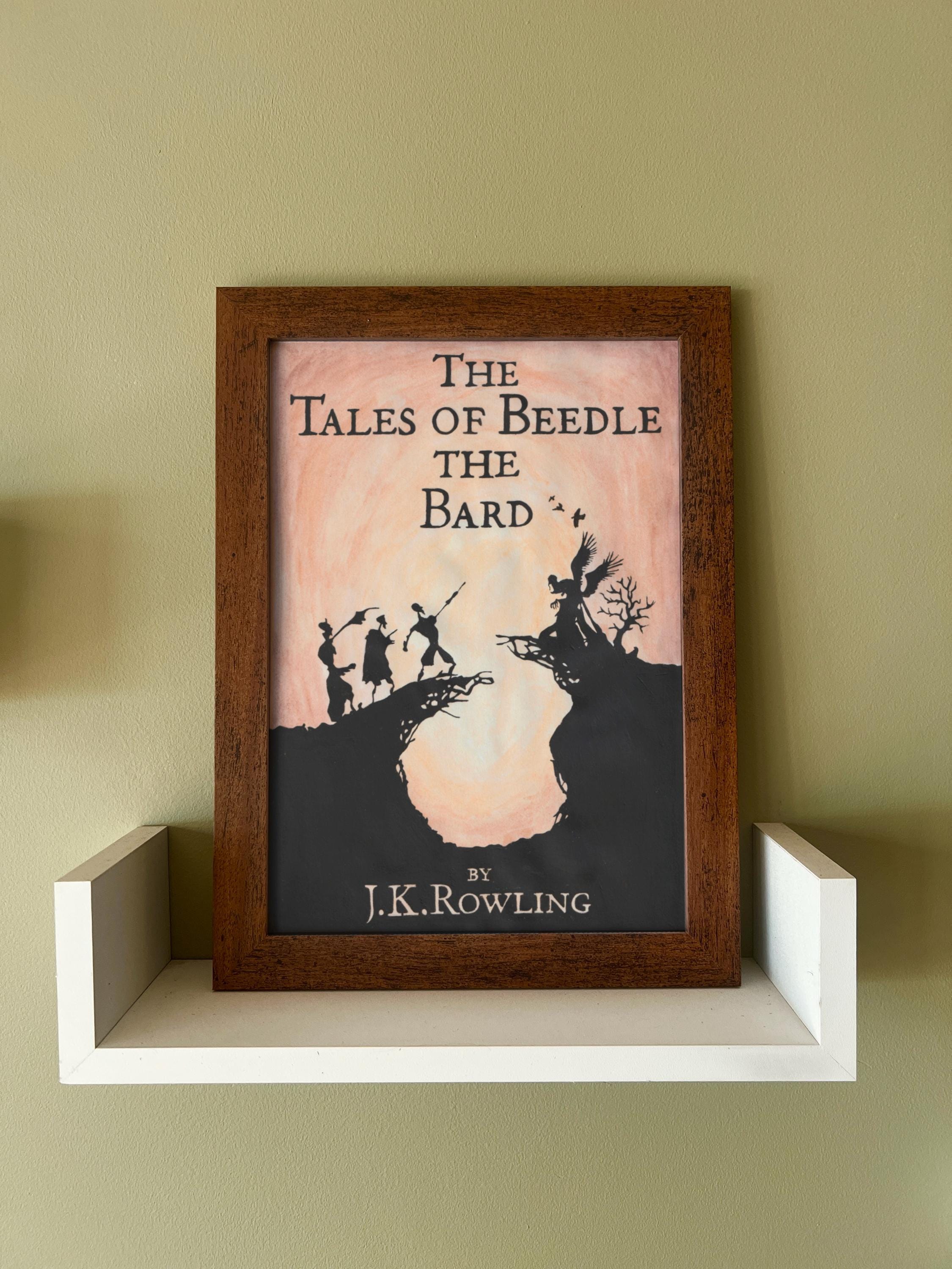 The Tales of Beedle the Bard Book Cover Art Print - Movie & Film