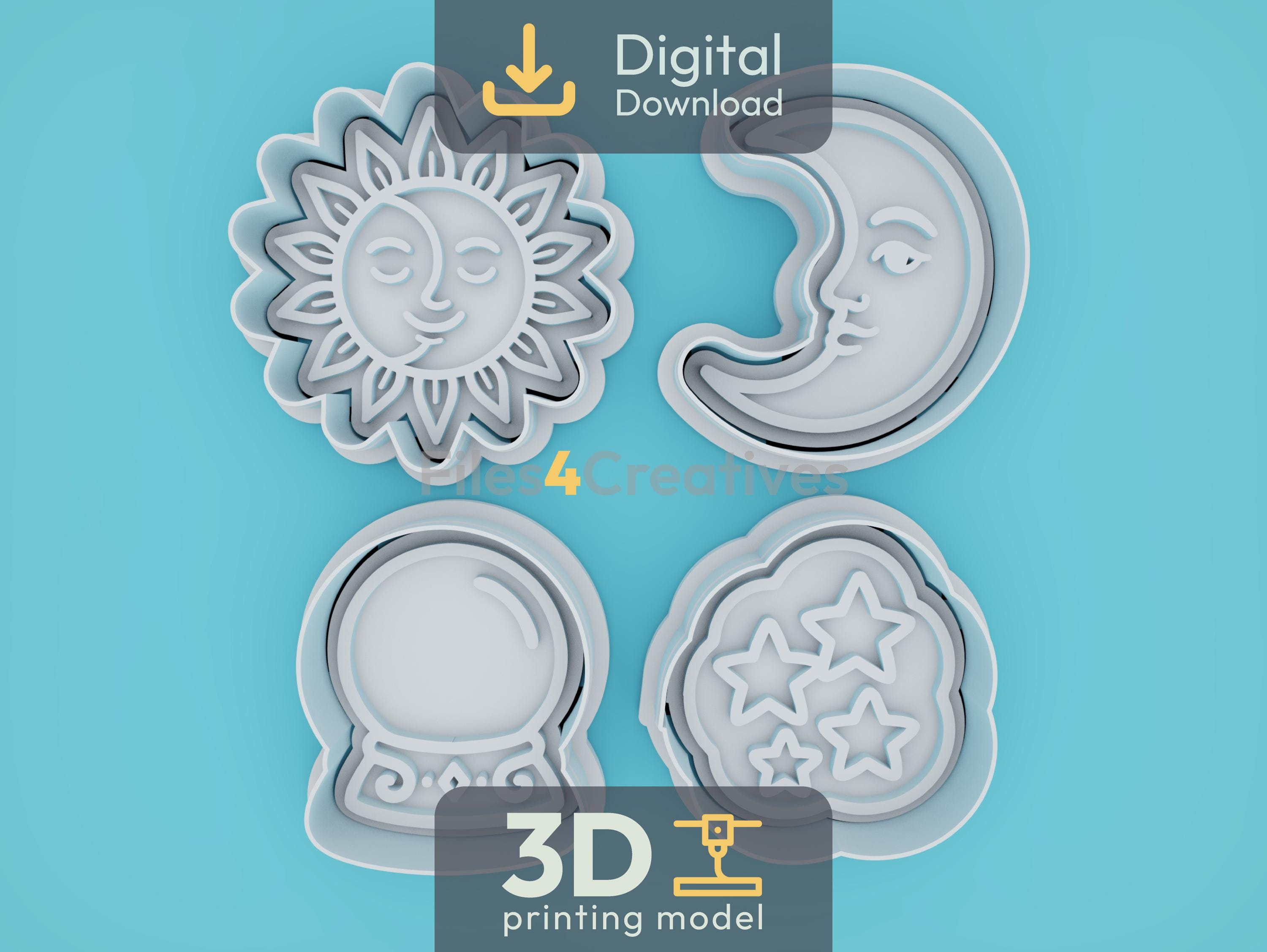 Crescent Moon Cookie Cutter | Sugar Cookie Cutter - Killer Zebras