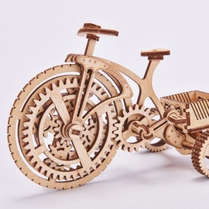 Bicycle, laser cut bike, dxf file