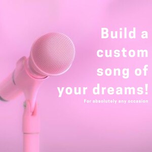 Custom Song Personalized Just for You | Unique Gift for Anniversary, Birthday, Wedding, Mother&#39;s Day | MP3 Digital Download | Custom Music