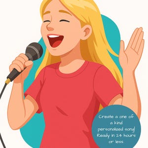 Personalized Custom Song Gift | Unique Music for Anniversary, Birthday, Wedding, Mother&#39;s Day | MP3 Digital Download