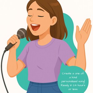Personalized Custom Song Gift | Unique Music for Anniversary, Birthday, Wedding, Mother&#39;s Day | MP3 Digital Download
