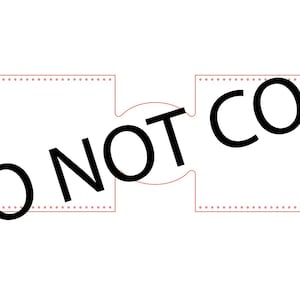 May include: Two blank white squares with dotted lines around the edges. The squares are connected by a curved line. The text "DO NOT COPY" is written diagonally across the image.
