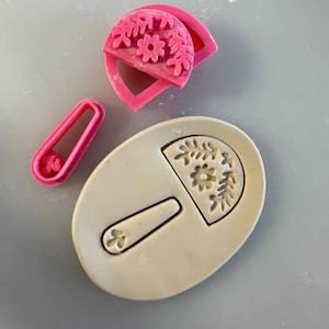 Digital STL File Download _  Polymer Clay Tools, Polymer Clay Cutters, clay earrings cutter
