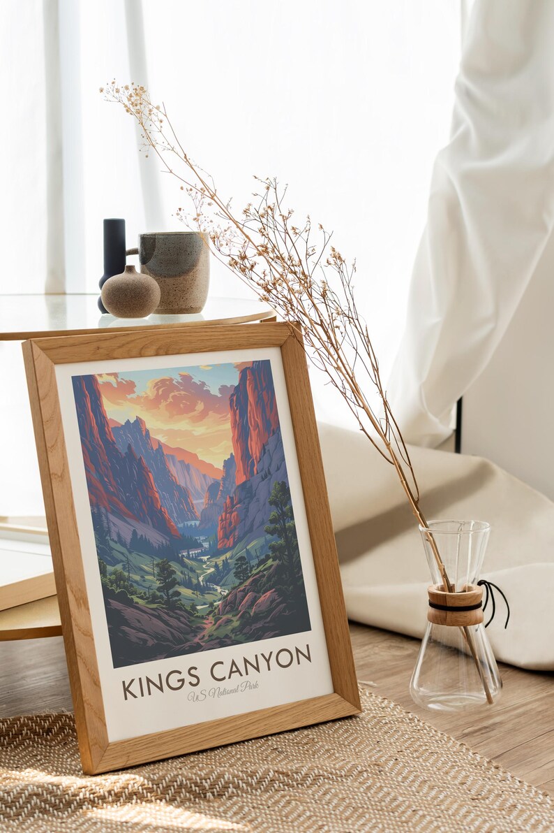 Vintage Grand Teton National Park Wandbehang – Rund, Acryl Mit Metallrahmen, 25,4 Cm