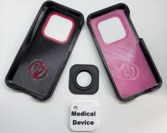 Custodia OmniPod 5 PDM: resistente agli urti, bicolore, compatibile con il tracker