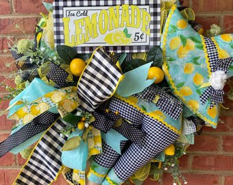 Lemonade & Summertime Wreath