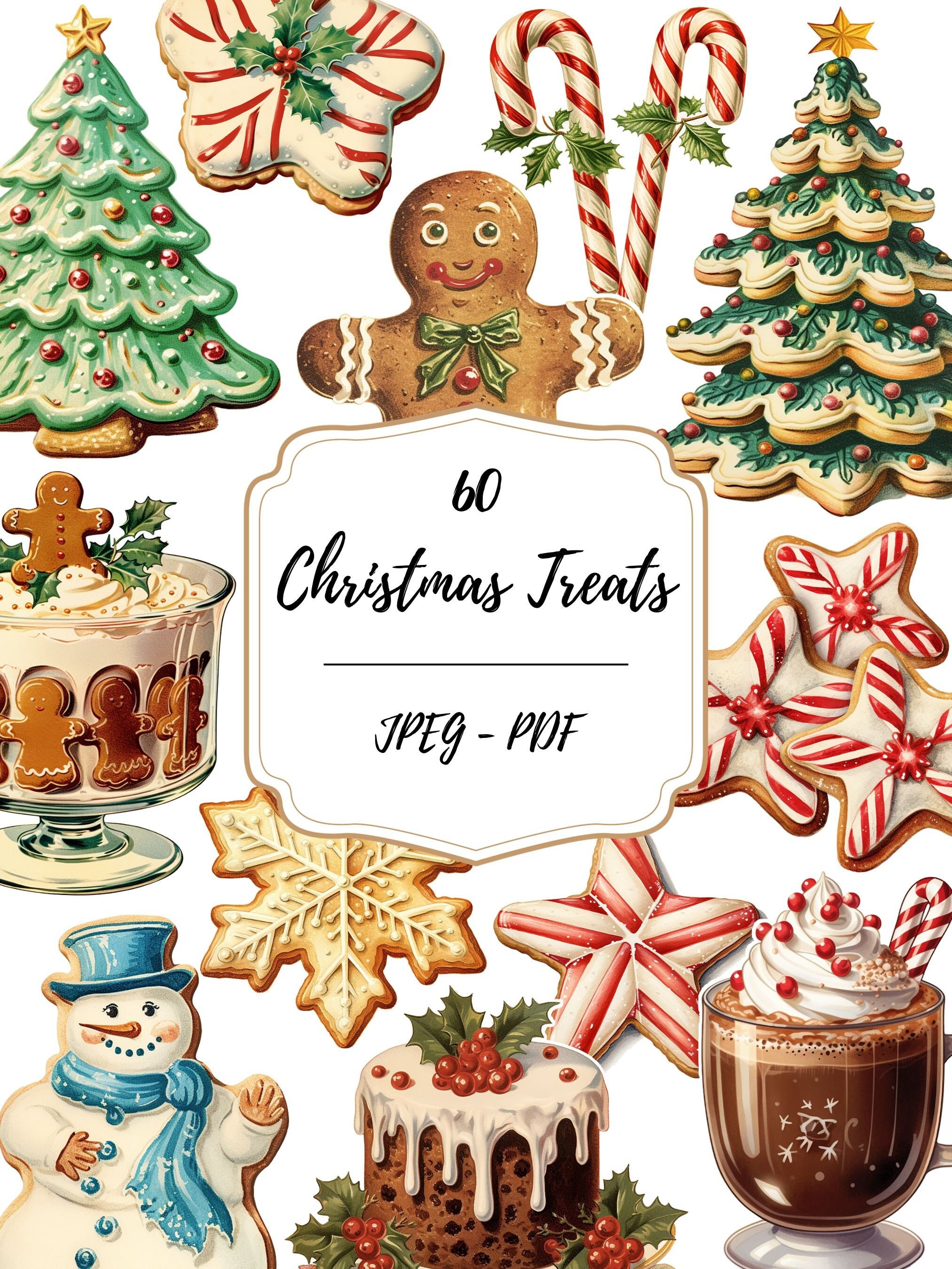 Kit de décoration Bûche de Noël 3 à 6 cm - Vegaooparty