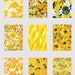 Yellow Printable Pattern Pages // 25 Vintage Inspired Print at Home ...