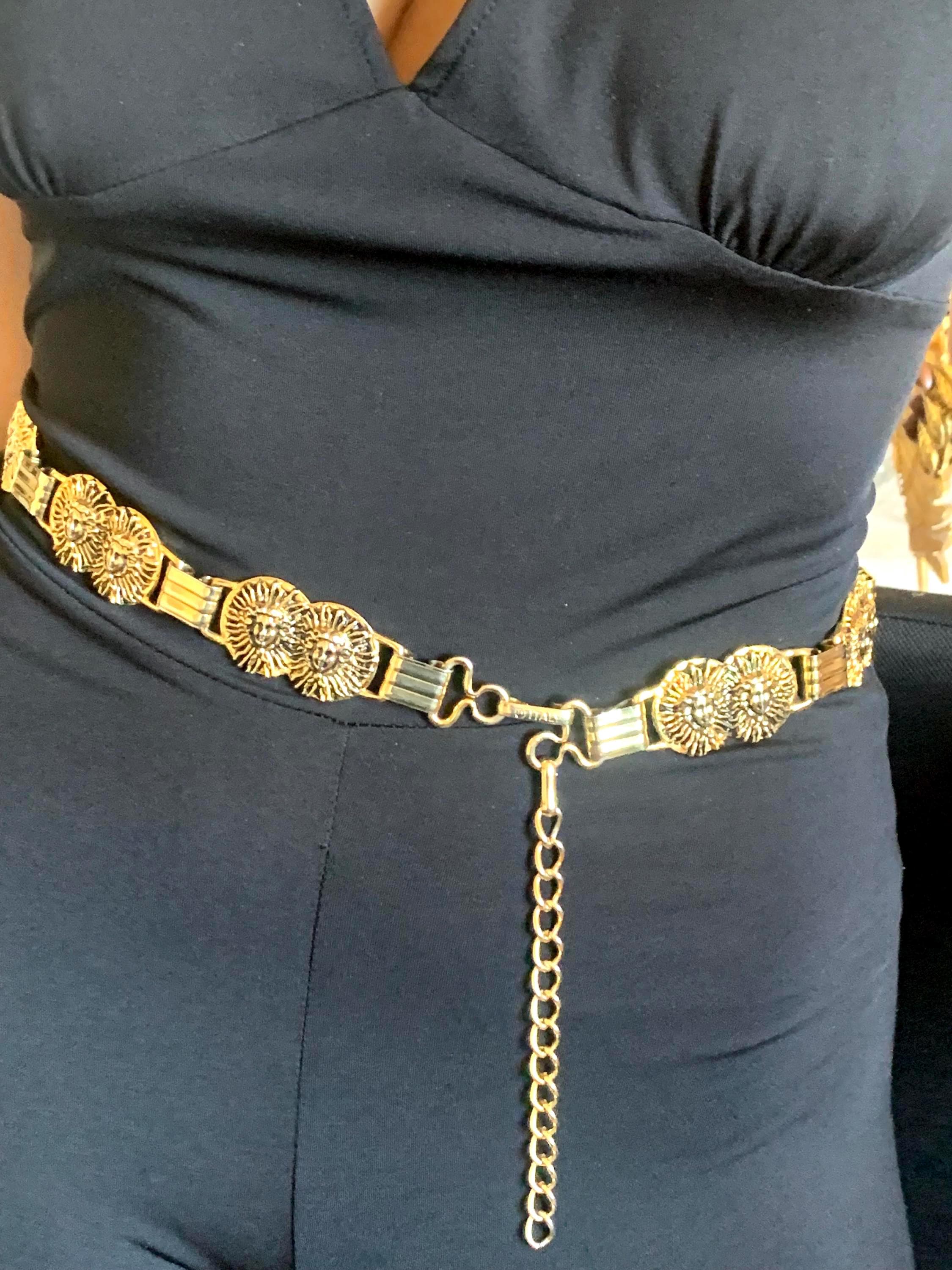 Vintage Versace Chain Belt UK