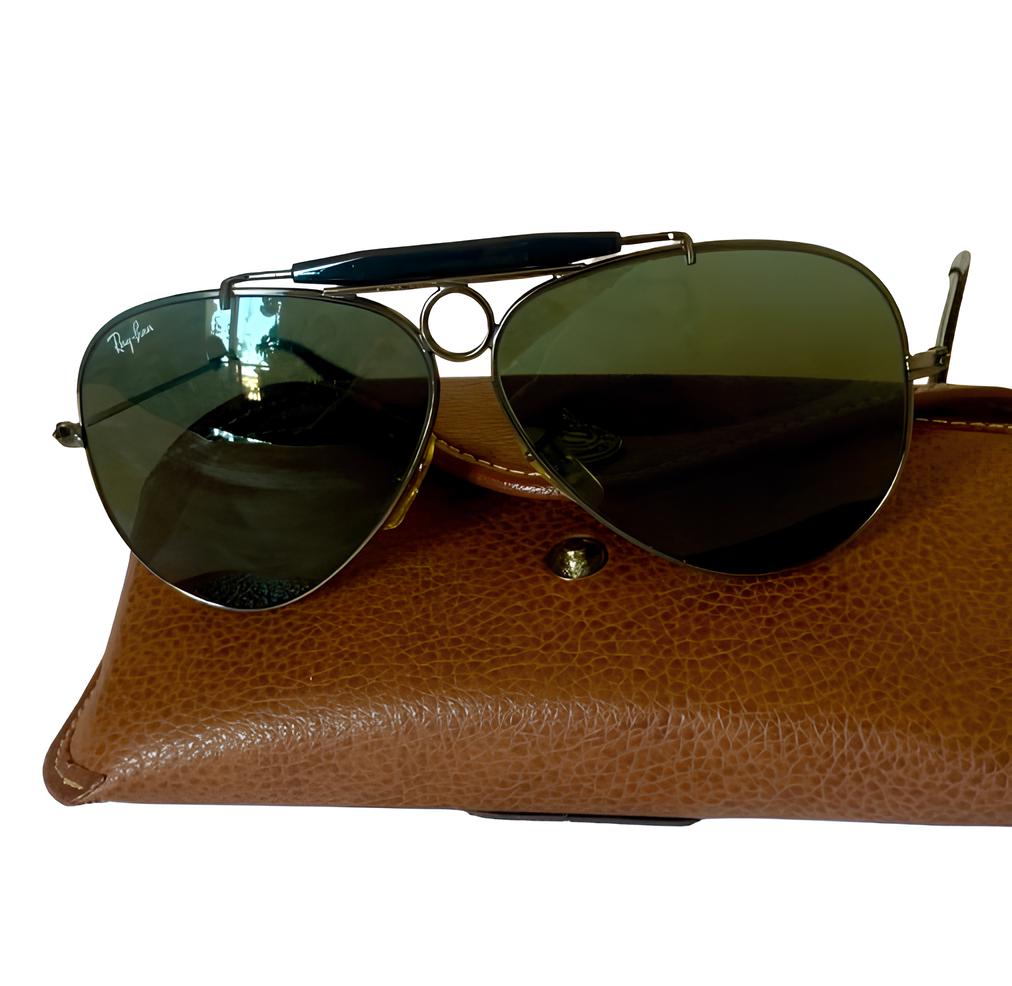 Ray-ban Aviator Shooter Vintage RB 3138 004 – Bausch & Lomb – Rare