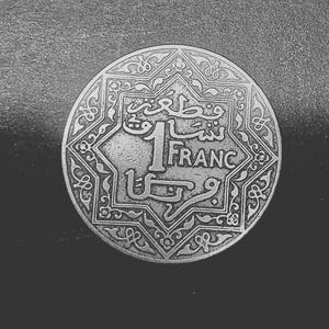 1 franc - Morocco - Cherifian Empire