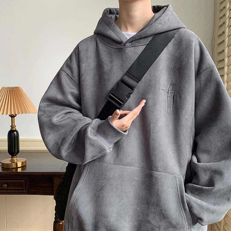Suede Hoodie Etsy Canada