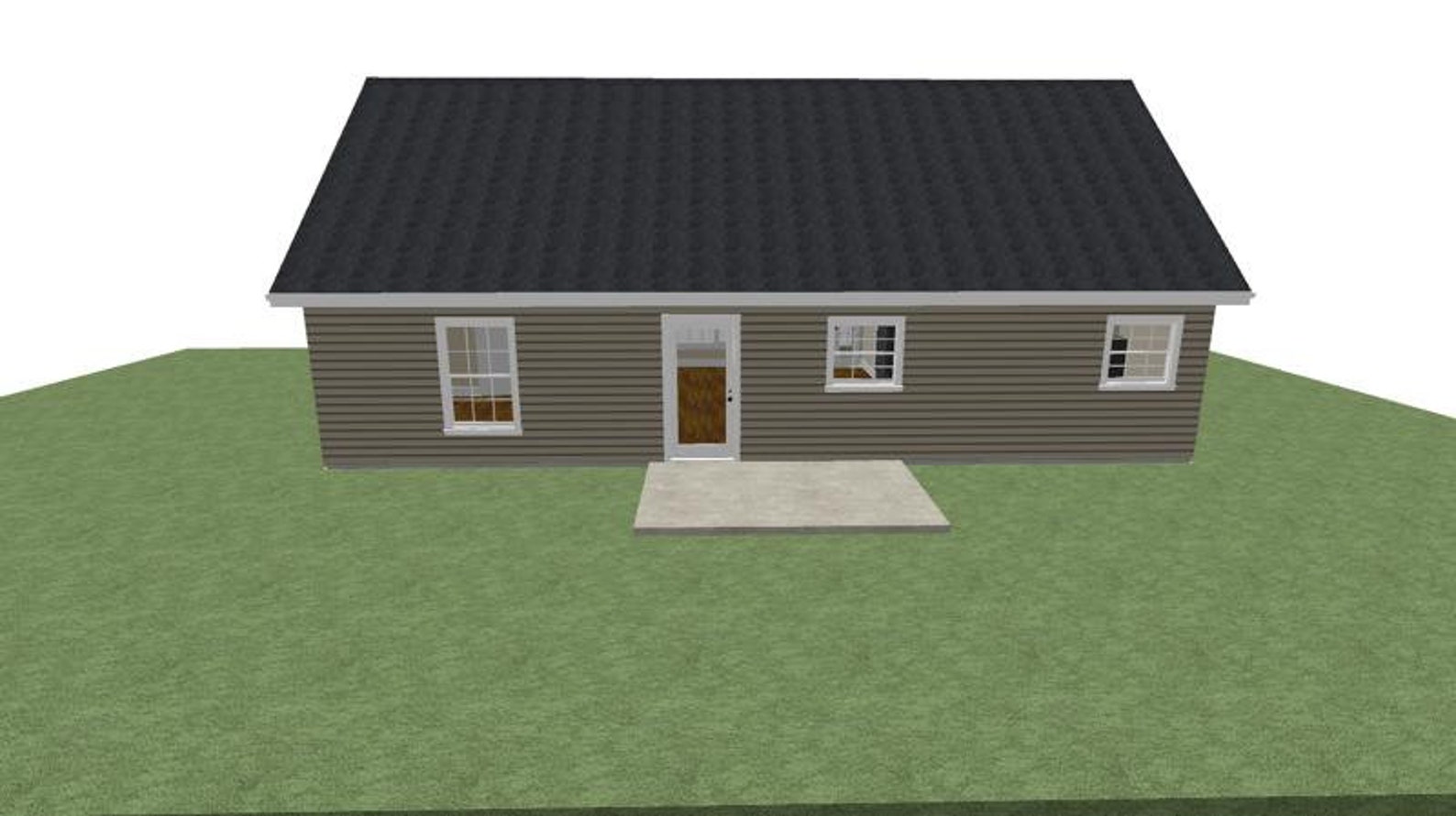 House Plan - PDF, 1 Stories, 2 BR, 2BATH, 1024 SF - PL1708 - Etsy