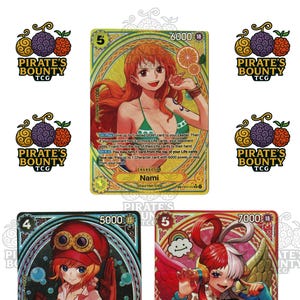 One Piece Holo Textured Cards: Siren & Sunshine Portrait
