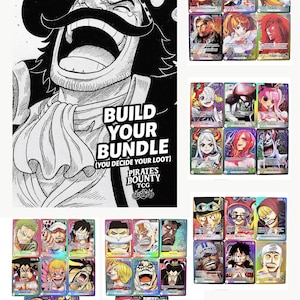 Build Your Bundle Textured Foil One Piece TCG Anime Cards