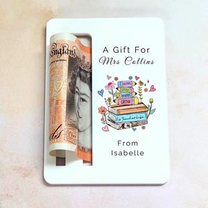 Porte-monnaie cadeau pour professeur, cadeau personnalisé des élèves, cadeau de remerciement de fin d'année pour les enseignants de maternelle, idée cadeau pour assistants pédagogiques