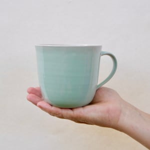 große Tasse aus Keramik / Jumbotasse / Teetasse groß / 500ml