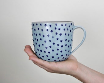 große Tasse aus Keramik / Jumbotasse/ Teetasse 500ml