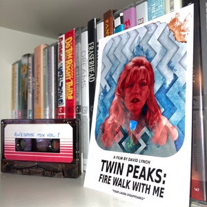 Laura Palmer Fire Walk with Me Poster - Twin Peaks Print (4&quot; x 6&quot;)