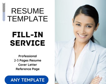 Lebenslauf Writer | Professioneller Fill-in Service Lebenslauf 2 plus Seiten | Lebenslauf Fill-In Lebenslauf Service | Professioneller Lebenslauf Update | Lebenslauf Bearbeiten