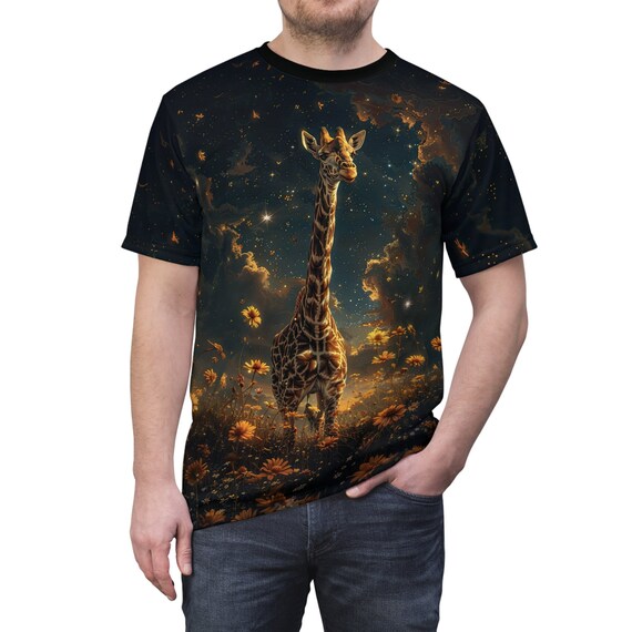 Sunflower Giraffe Lovers Tshirts Gifts For Women Men Sunflower Giraffe Lovers Tshirts Gifts For Women Men