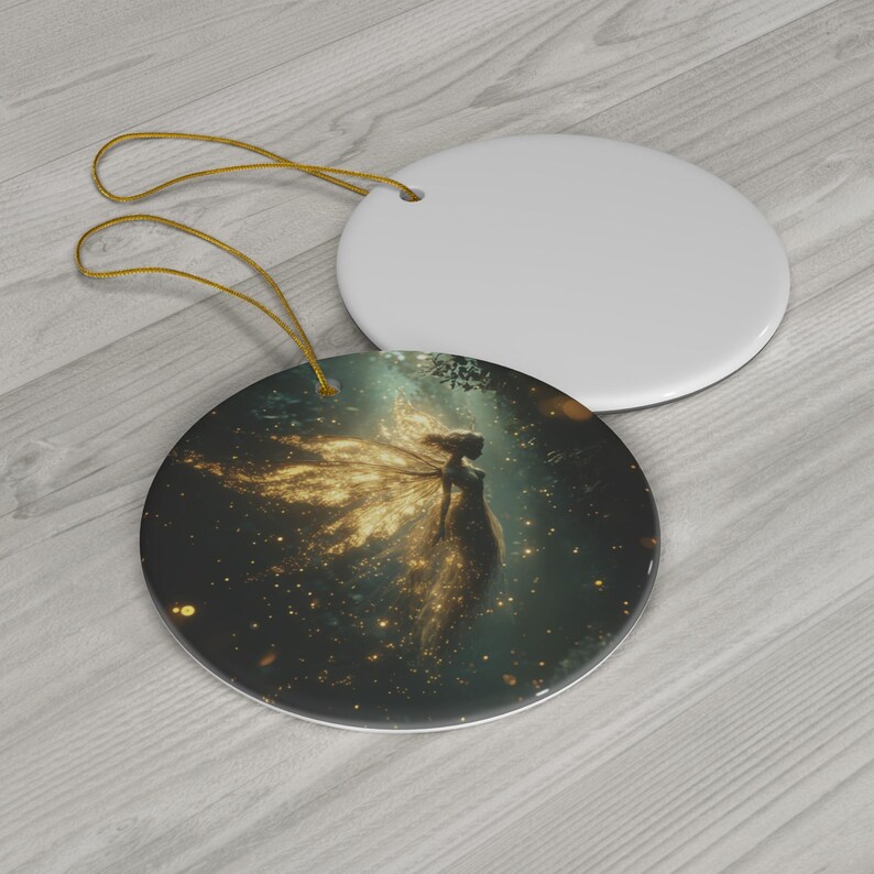 Forest Fairy Christmas Ornament Fairycore Pixie Dust Faerie Ornament