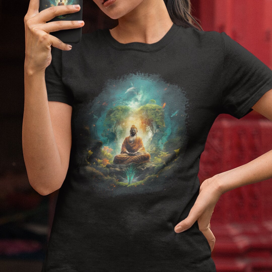 Doodle Meditate Yoga T-Shirt