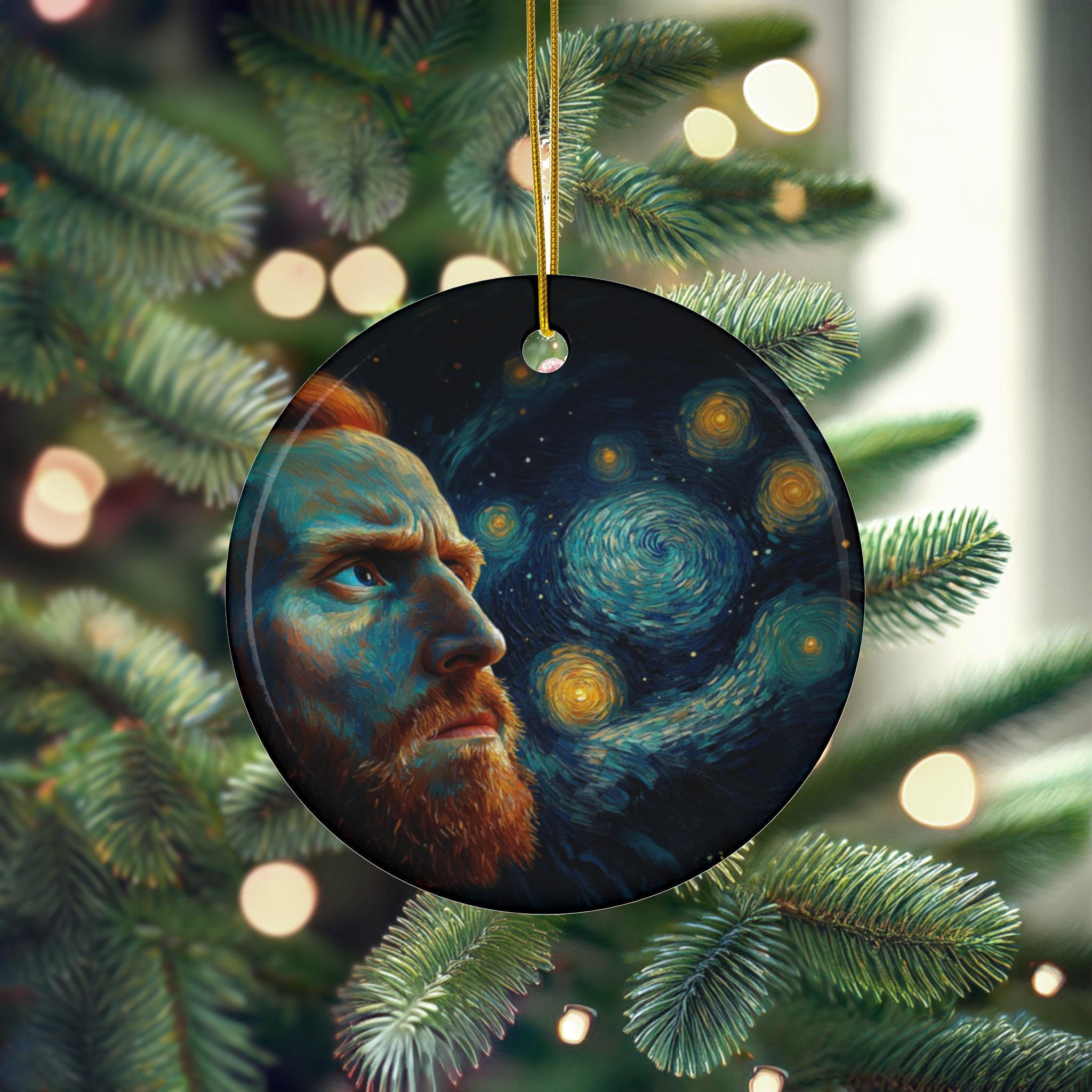 アスティエ　オーナメント　クリスマス　ゴッホ 星月夜 ヴィンセント ヴァン ゴッホ オーナメント | 詩人への贈り物