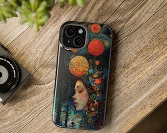 Forest Witch Goddess Phone Case Magsafe | Nature Witch Aesthetic Phone Case Princess Phone Case | Forest Fairy iPhone 16 15 14 13