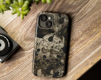 Bacon Fire Grunge Phone Case For iPhone 15 14 13 Pro Max 12 XR 7 Bacon Grunge Case Galaxy S24 Pixel Fire Texture Case
