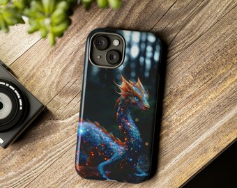 Electric Steampunk Dragon Phone Case For iPhone 15 14 13 Pro Max 12 Mini XR 7 8 SE S23 Dragon Merch Case Galaxy S24 Pixel Fantasy Phone