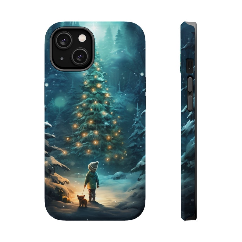 Majestic Christmas Tree Case Enchanted Christmas Phone Case Etsy UK