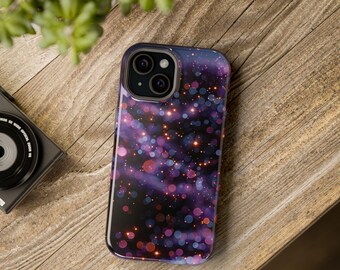 Pink Purple Phone Case Magsafe | Cute Phone Case Pink and Purple Colors iPhone 16 15 14 13