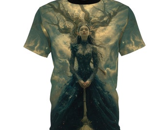 Camiseta gótica de bruja / Regalo para brujas / Ropa gótica Camiseta gótica de bruja / Ropa gótica / Camiseta de fantasía / Camiseta de bruja steampunk